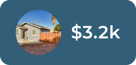 Home with a USD 3.2K rent